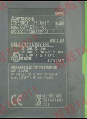 PLC  QJ71BR11 QJ71E71-100 QJ61BT11N QJ71C24N-R2-R4 QJ71PB93D