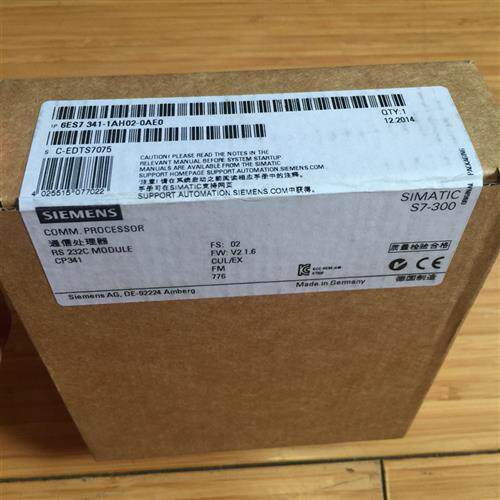 正品S7-300通信模块6ES7341-1AH02-0AE0/OAEO CP341处理器