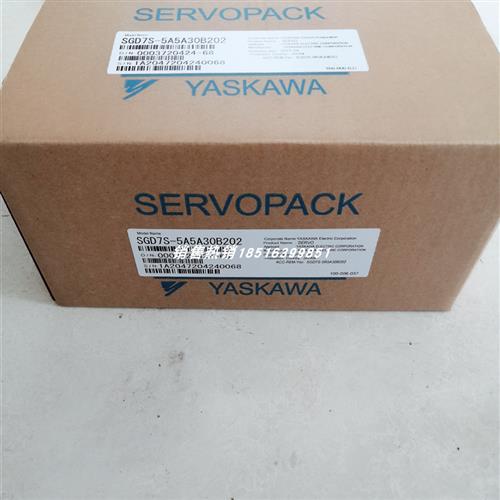 SGD7S-5R5A30B202     安川伺服驱动器现货全新