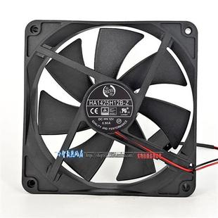 14CM 12V 14025 2000RPM高转速机箱风扇 0.50A 原装