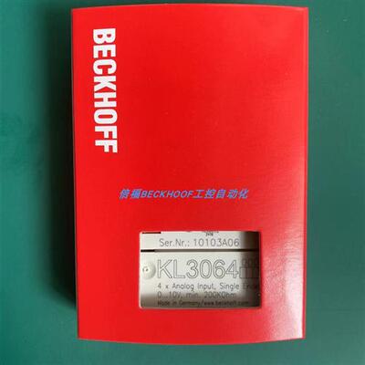 KL3064 KL3062 KL3052倍福BECKHOFF模块现货正品