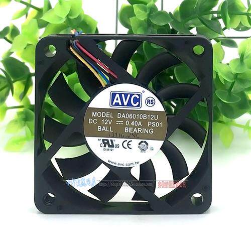12V0.40A DA06010B12U 6010 超薄 主板cpu 6cm4线pwm调速风扇