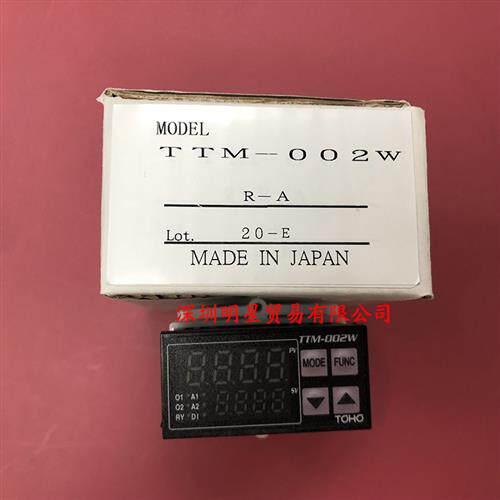 原装正品日本TOHO TTM-002W-R-A替代TTM-002-R-A温控器假一罚