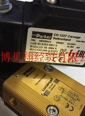 美国派克电磁阀LUCIFER气动阀341N31-495905C2 24VDC现货