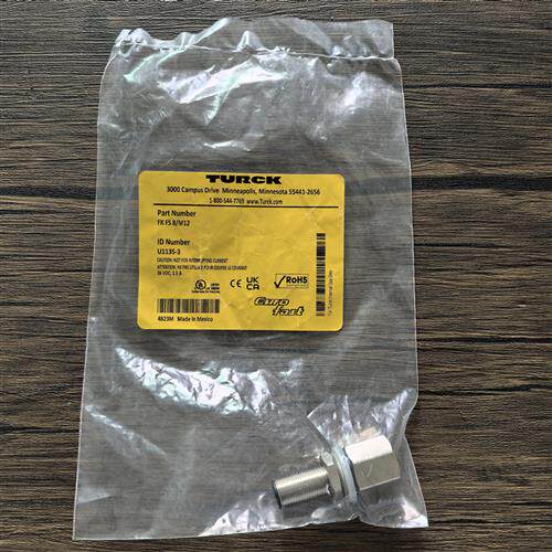 全新原装正品 TURCK FK FS 8/M12 连接器 U1135-3 现货销售