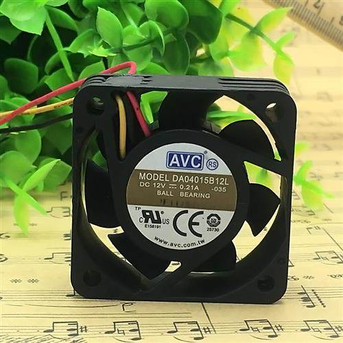 4cm厘米12V散热风扇 0.21A 4015静音 机箱 电源 DA04015B12L