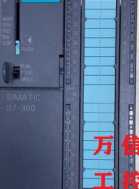 拆机9成新CPU313C-2 DP模块6ES7 313-6CG04-0AB0
