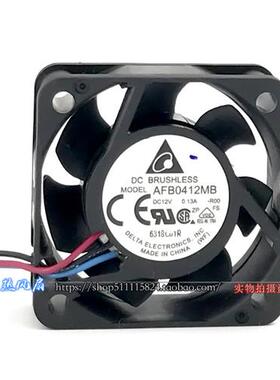 原装  AFB0412MB- ROO 3线报警 4015 12V 0.13A 双滚珠风扇