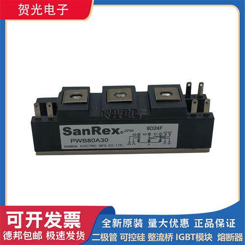 三社全新PWB80A30/PWB130A40/PWB200AA40可控硅模块原装进口