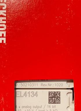 EL3413  EL3773  EL3124  EL3134 倍福模拟量模块