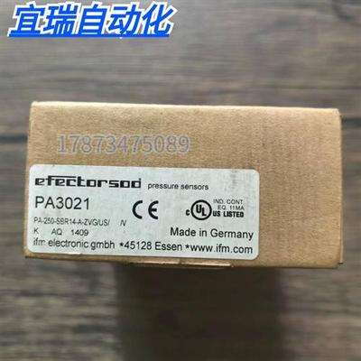 全新原装正品 IFM PA3021 压力传感器 实物拍摄 现货销售