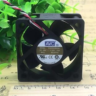 原装 5cm 5020 24V 0.30A变频器 电源机箱散热风扇DS05020B24U