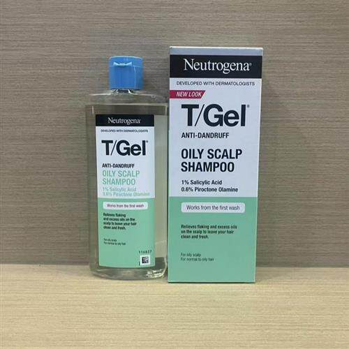 现货英版TGel油性去屑洗发水250ml水杨酸oily scalp