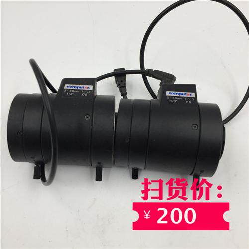 COMPUTAR工业镜头5-50mm 1:1.3 1/3  CS 成色漂亮 包好