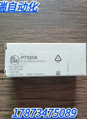 全新原装正品 IFM PT5504 压力传感器 现货销售