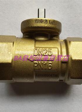 原装VBA216-025P-NVBA16P025螺纹二通球阀DN25黄铜水阀