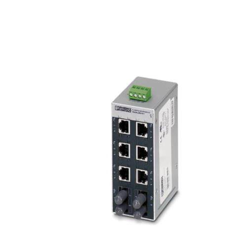 菲尼克斯6口交换机模块FL SWITCH SFN 6TX/2FX ST-2891411