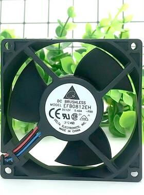 原装 EFB0812EH-BR00 8025 12V 0.42A 8CM停转报警变频器风扇