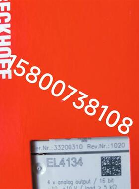 倍福模块EL4124  EL4134  EL4104  EL4112  EL4112-0010  EL4102