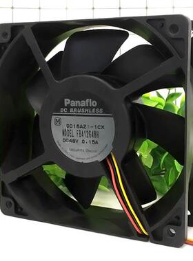 日本松下panaflo风机FBA12G48H 48V 0.15A 12038机箱静音散热风扇