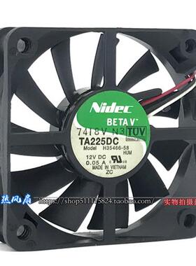 Nidec 6CM厘米风扇6015 12V 0.05A激光仪超静音散热风扇H35466-58