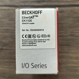 全新正品未拆封 BECKHOFF EK1100 模块 实物拍摄 现货销售