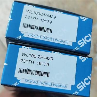 WL100-2P4429西克镜反射式光电传感器 货号 6052386原装现货