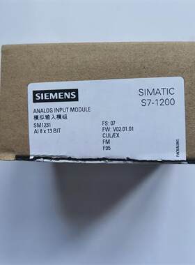 SIEMENS6ES7321-4HF32-0XB0 模拟量输入模块SM1231  AI8*13