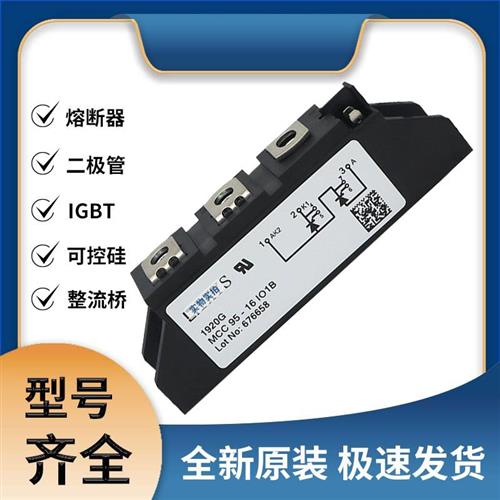 艾赛斯MCC 95 -16 IO1B 晶闸管 可控硅模块 现货可直拍 极速发货