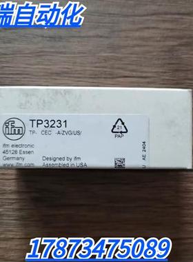 全新原装正品 IFM TP3231 压力传感器 实物拍摄 现货销售