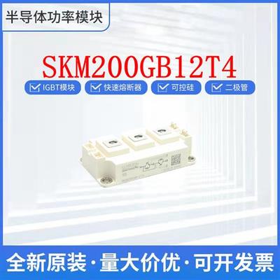SKM200GB12T4 12V-123D-128D-128DE LWG200H12C4U西门康进口模块
