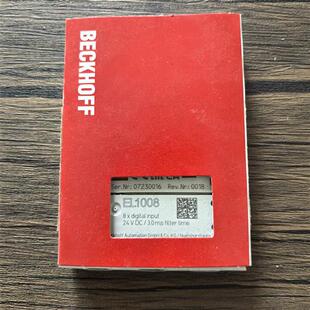 全新原装正品 BECKHOFF EL1008 模块 实物拍摄 现货销售