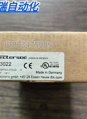 全新原装正品 IFM PA3022 压力传感器 实物拍摄 现货销售