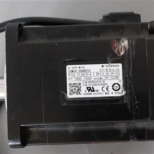 SGMJV-08ADE6S伺服电机750W 不带刹车