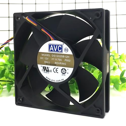 12025 12V 0.75A大风量12CM 4线PWM机箱散热风扇DS12025B12H