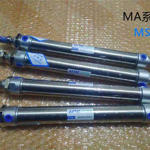 亚德客单动气缸MSA20X25X50X75X80X100X125X150X200X250X300SCA U