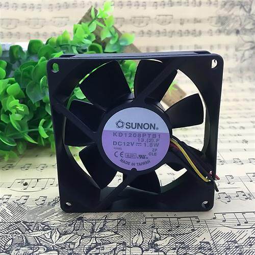 8025 8CM机箱风扇服务器风扇KD1208PTB1 12V 1.8W 3pin头