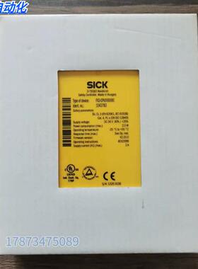 全新正品未拆封 SICK西克 FX3-CPU000000 继电器 1043783 现货