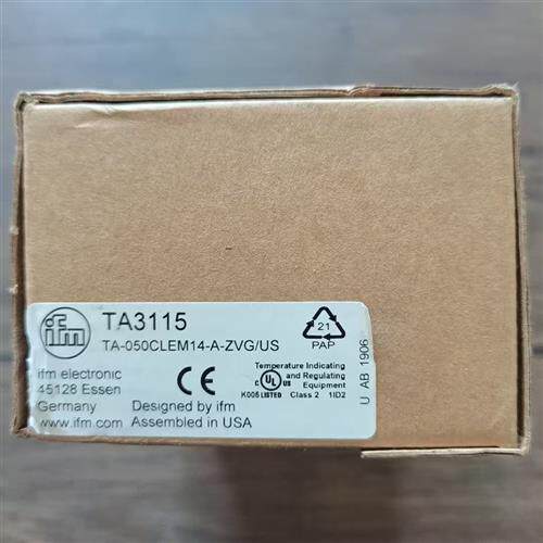 全新原装正品 ifm TA3115 温度传感器 现货销售