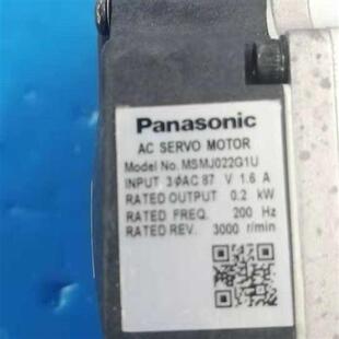 MSMJ022G1U伺服电机成色漂亮保修3个月 议价