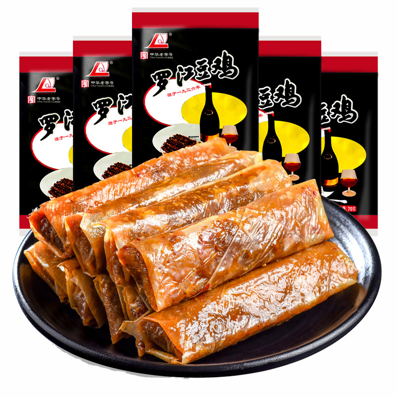 包郵羅江豆雞70g麻辣四川特產