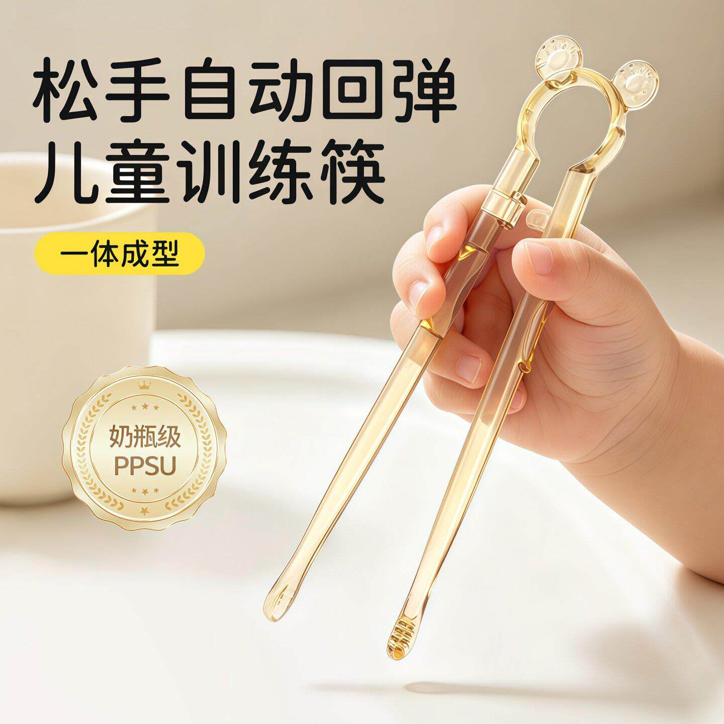 宝宝自主儿童筷子食品级