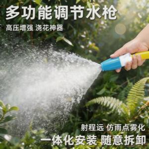 多功能可调节水枪园艺浇