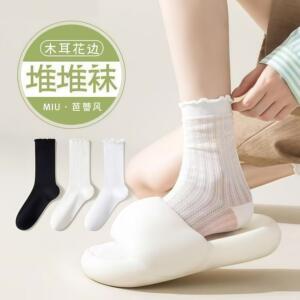 袜子女款夏季薄款miu系木