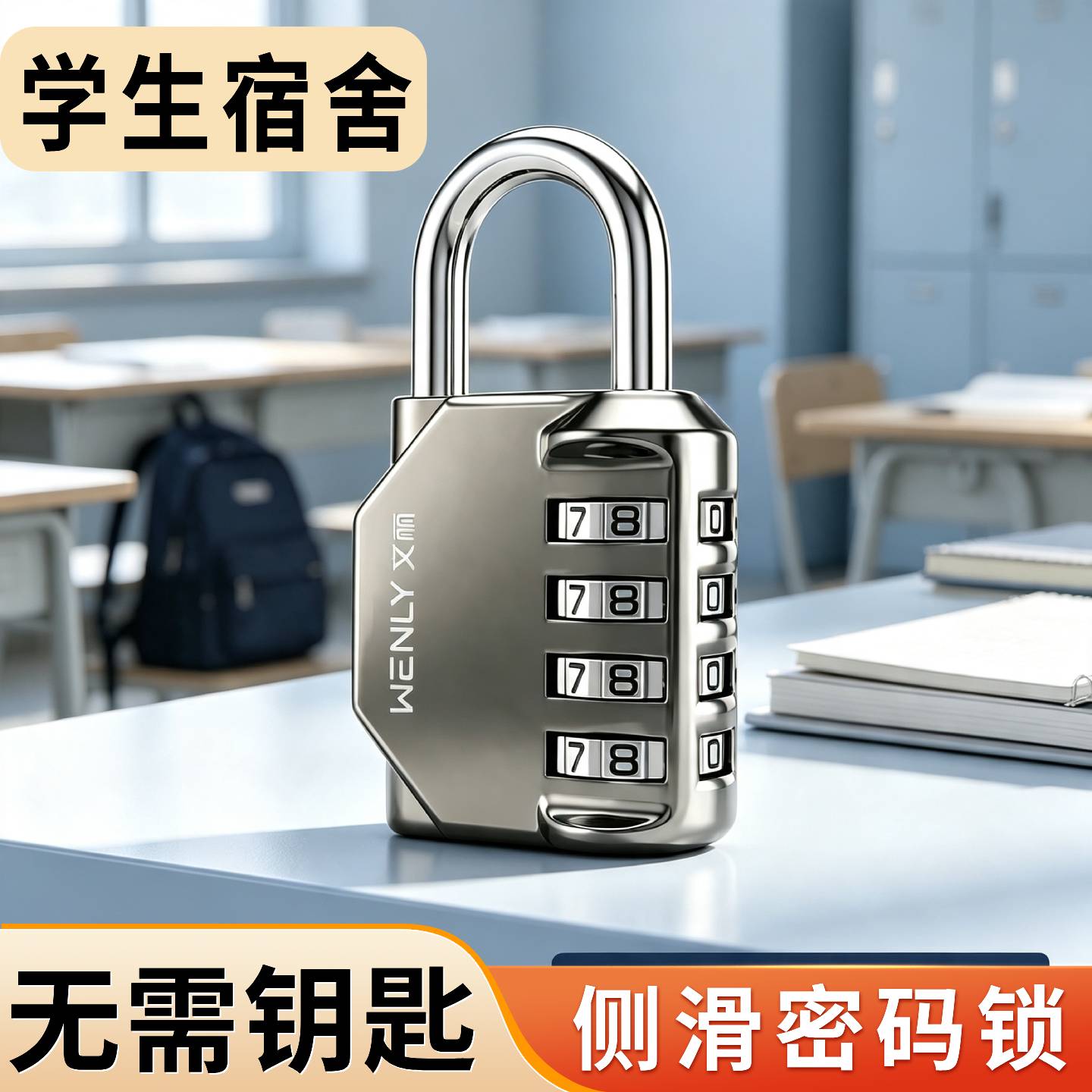 2026新款学生宿舍柜子锁图片