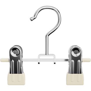 学生裤夹专用夹子夹裙裤子神器宿舍用无痕家用收纳衣架柜内置裤架