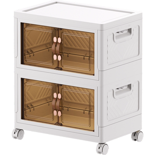 包包收纳柜家用展示盒神器装放包包的置物架落地透明存放皮包柜子