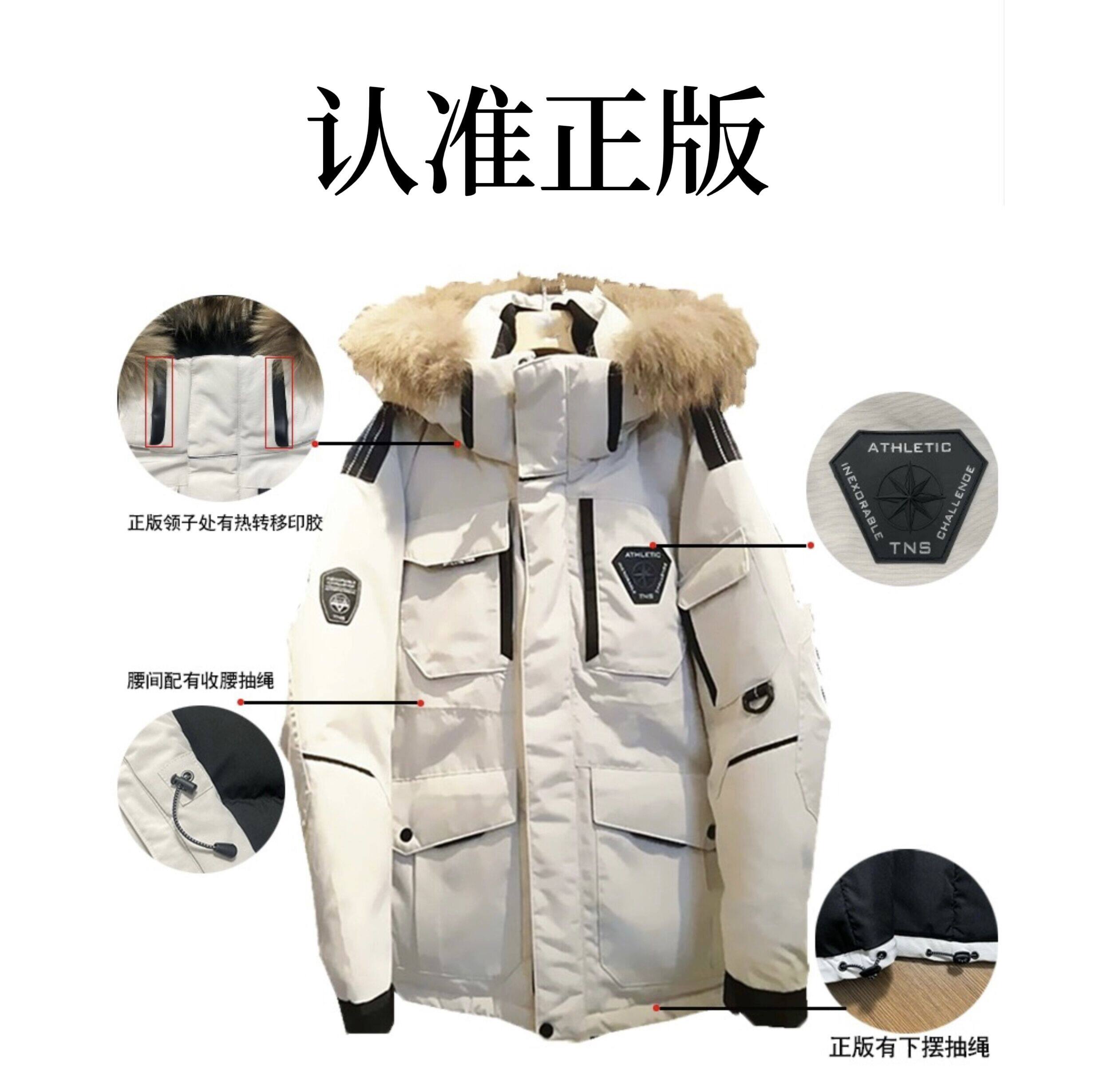 Korean Style Workwear Parka: Thickened Mid-Length Jacket - Taobao product photo 3