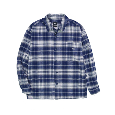 Lee商场同款2025新款男士休闲格子衬衫LMT011091209220-A09132