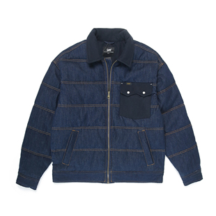 A06969 牛仔拼接毛呢羽绒服外套厚保暖LMT0088573H00F Lee男士 冬季